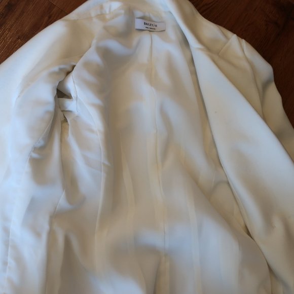 BAILEY 44 OFF-WHITE JACKET BLAZER SZ S * - Picture 6 of 7